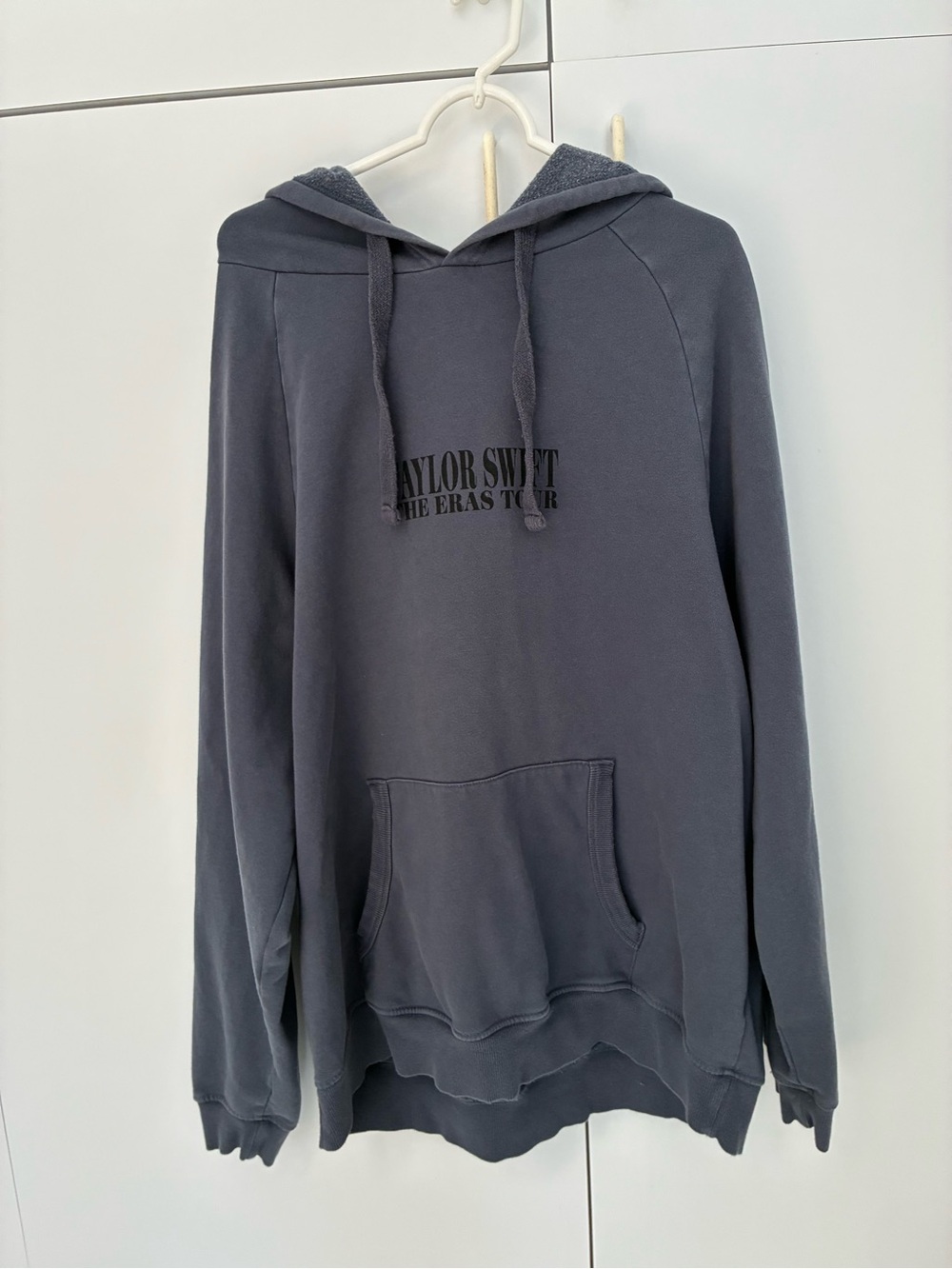 Taylor Swift Unisex Size XL Blue Gray Eras Tour 2023-2024 Hoodie